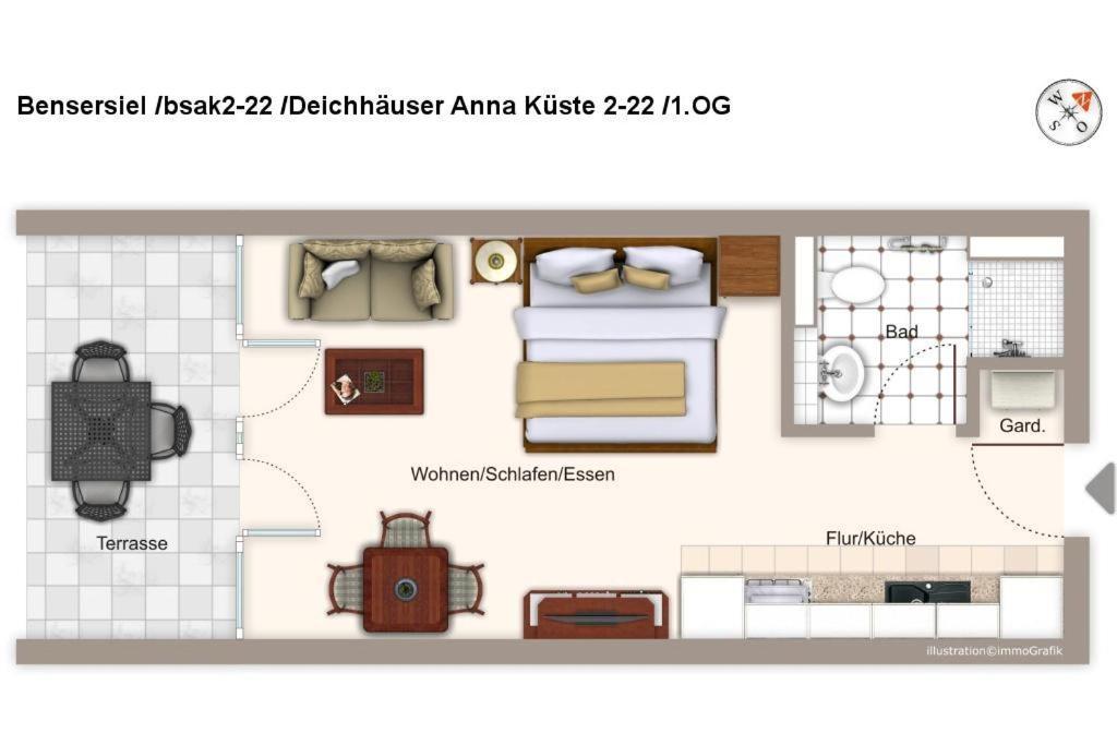Deichhaeuser Anna Kueste Deichhaeuser Anna Kueste 2-22 贝塞尔 外观 照片
